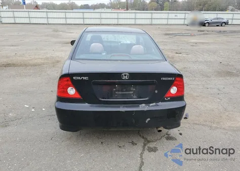 2005 Honda Civic Lx z USA, uszkodzony, nr VIN 1HGEM22505L044540